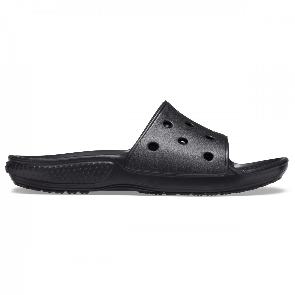 Papuci Kid's Classic Crocs Slide Negru - Black - imagine 6